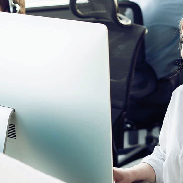 call center agent wearing a headset call center agent wearing a headset