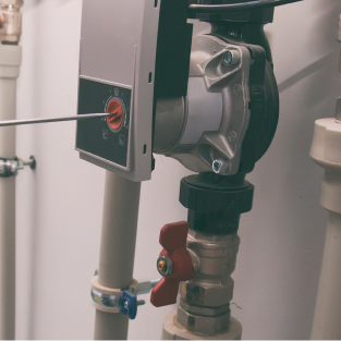 professional working on a commercial system professional working on a commercial system