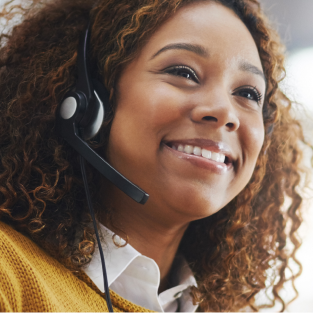 call center agent wearing a headset call center agent wearing a headset
