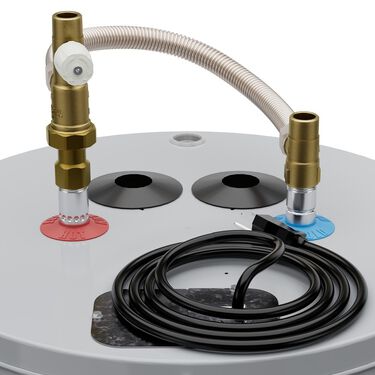 Premier&reg; X Split Heat Pump 47-Gallon Tall Water Heater Tank with Side T&P Valve