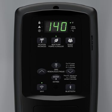 Premier &reg; X Split Heat Pump 76-Gallon Tall Water Heater Tank with Side T&P Valve