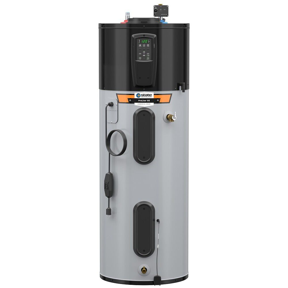 Premier® 120V Plug-In 50-Gallon Hybrid Electric Heat Pump with Automatic Cold Water Shut-Off & Alert Technology