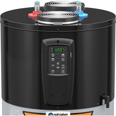 Premier® AL 55-Gallon Smart Hybrid Electric Heat Pump Water Heater with Leak Detection & Alert Technology
