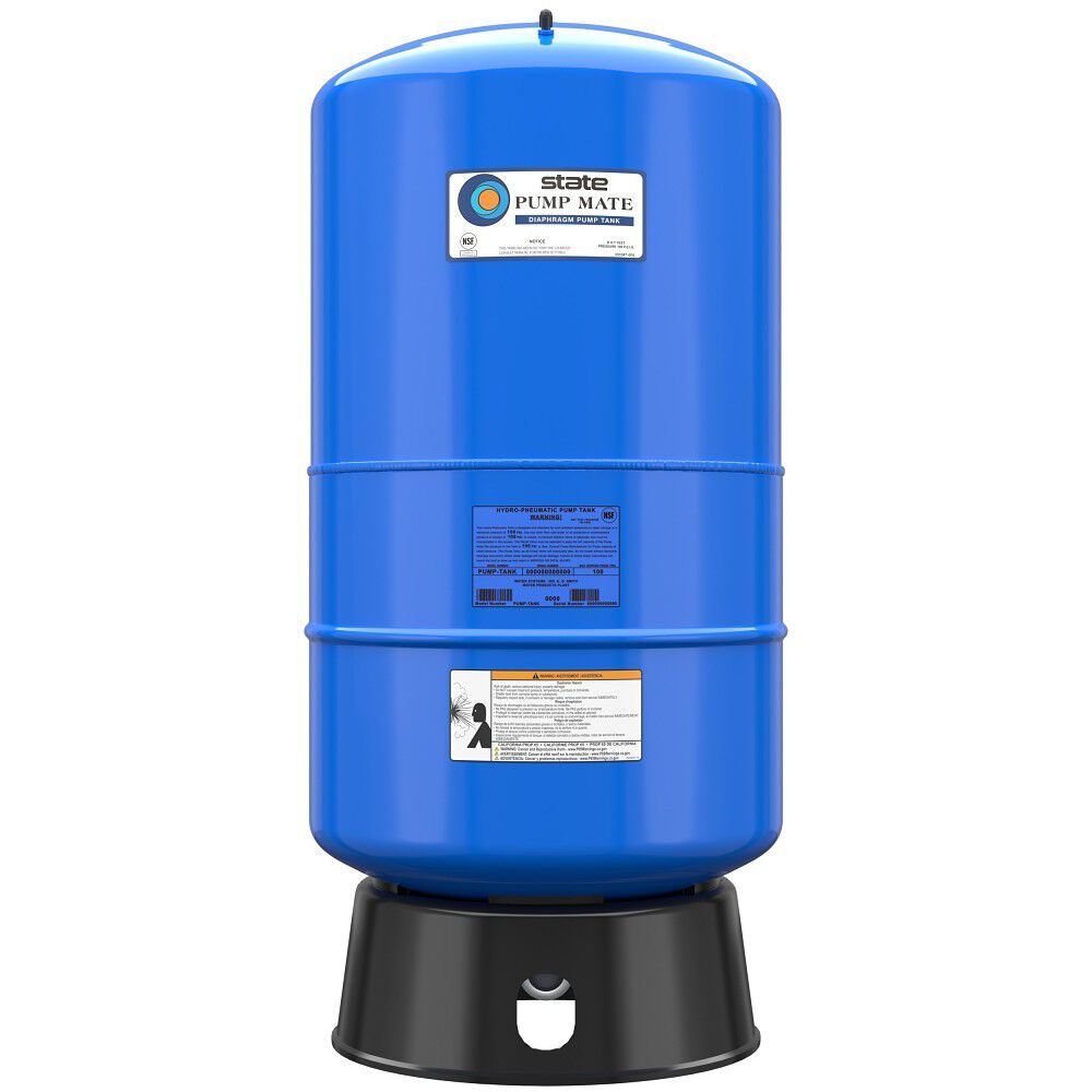 20-Gallon Free-Standing Diaphragm Pump Tank