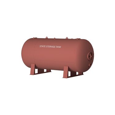 Heavy-Duty Bare Horizontal Storage Tanks