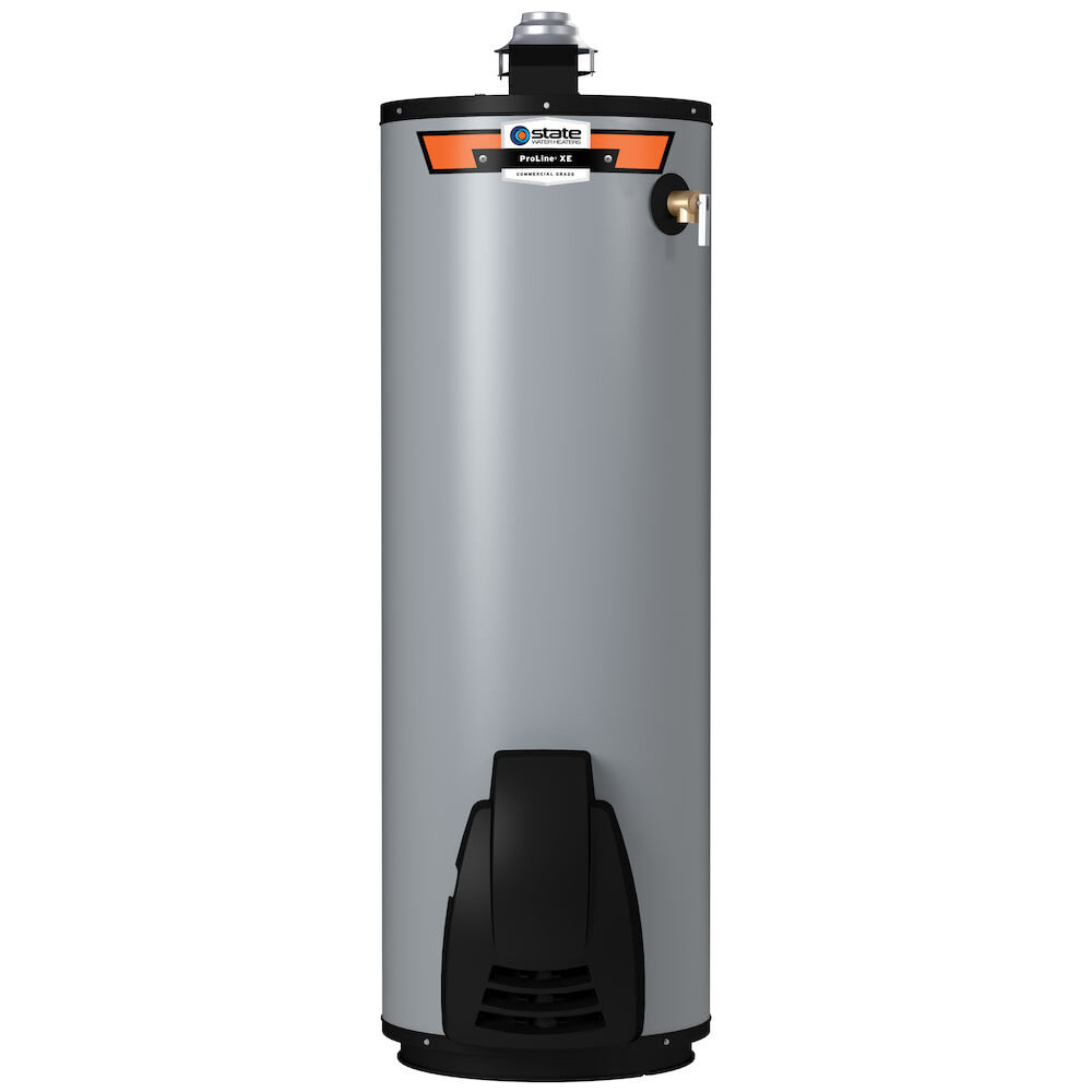 ProLine® XE Ultra-Low NOx 50-Gallon High Efficiency Non-Condensing Flue Damper Natural Gas Water Heater
