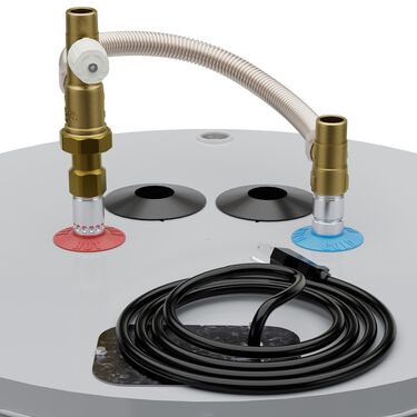 Premier &reg; X Split Heat Pump 76-Gallon Tall Water Heater Tank with Side T&P Valve