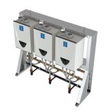 Commercial Tankless Rack System - Free-Standing In-Line