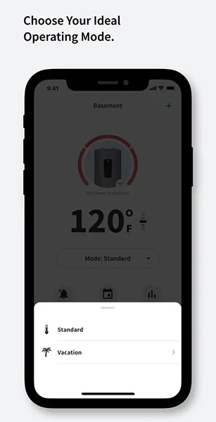 Choose operating mode