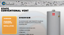 Conventional Vent Gas Water Heaters